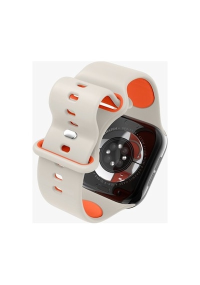 Spigen Apple Watch 49/46/45mm Ultra 3/2/1 / Seri 11/10/9/8/7 İle Uyumlu Kordon Band Nano Pop Açık Mavi