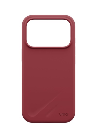 Apple iPhone Uyumlu 18 Pro Kılıf Sıvı Silikon Lino 2.5 Metreden Düşmeye Dayanıklı Soft Yumuşak Magsafe Kapak Kırmızı