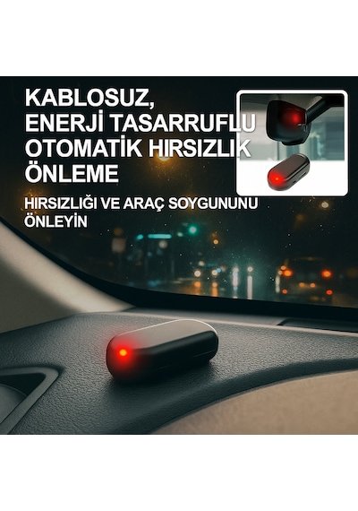 Zvnm Caydırıcı Araba Alarm Ledi Zcv12