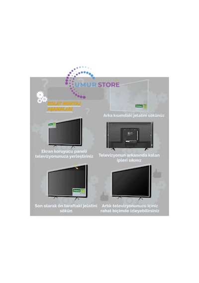 Uyumlu 32hl530 32'' İnç 81 Ekran Tv Ekran Koruyucu