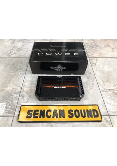 Rockford Fosgate T400.4 - Sencan Sound