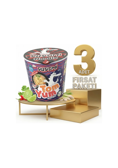 Dudomi Bardak Tom Yum 3x60 Gr