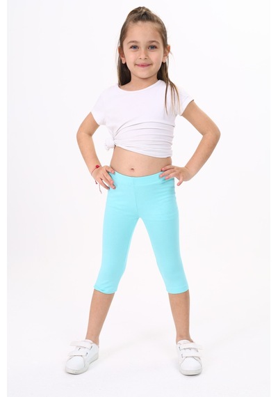 Toontoy Kids Toontoy Kız Çocuk Tayt Su Yeşili