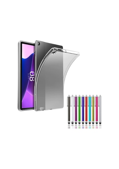 Lenovo Tab M10 Tb328fu Tablet Zaae0012tr Unisoc T610 Silikon Kılıf + Kalem