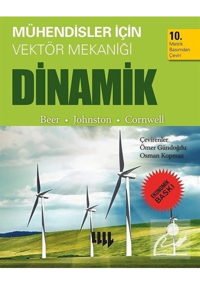 Mühendisler için Vektör Mekaniği Dinamik Ekonomik Baskı / Pr.