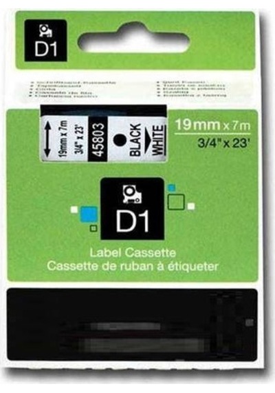 Dymo -45803 Beyaz Üzerine Siyah Uyumlu Etike