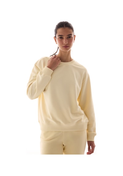 Penti Ekru Bisiklet Yaka Regular Kesim Pamuklu Sweatshirt