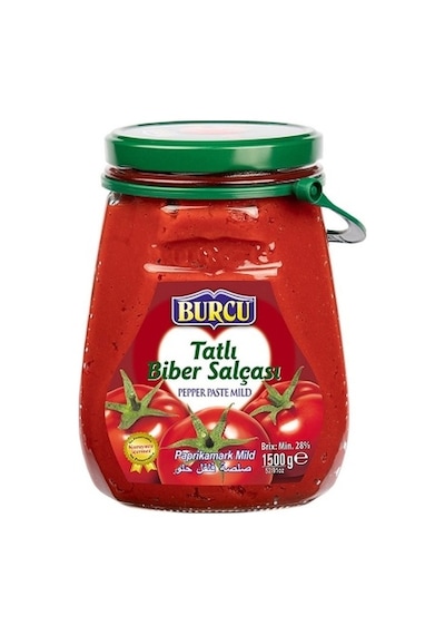 Burcu Ev Tipi Tatlı Biber Salçası 4 x 1500 G