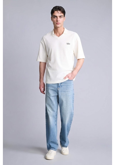 Defacto Baggy Fıt Pantolon H6630ax26smnm39 Mavi-nm39