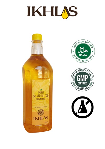 Ikhlas Soğuk Sıkım Susam Yağı 3 x 2 L