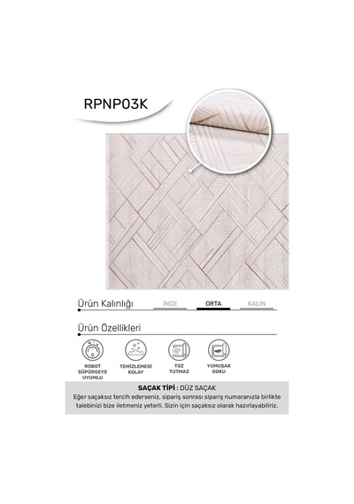 Youdayhomecollection Bonaparte Model Halı 120x180 Çok Renkli Diğer 1bej