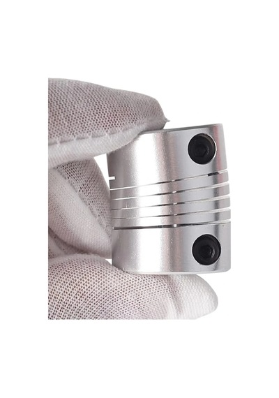 6.35x8mm Esnek Kaplin Alüminyum 3d Yazıcı Cnc Uyumlu