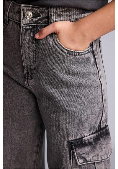 Defacto Wıde Leg Kargo Geniş Paça Jean Antrasit Pantolon Kız Çocuk E7879a825aunm36 Antrasit-nm36 Defacto Wıde Leg Kargo Geniş Paça Jean Antrasit Pantolon Kız Çocuk E7879a825aunm36 Antrasit-nm36