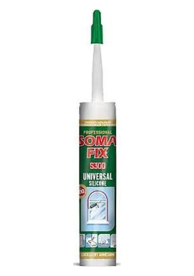 Somafix Genel Amaçlı Slikon Şeffaf-Se280 - 1 Koli - 24 Adet Şeffaf