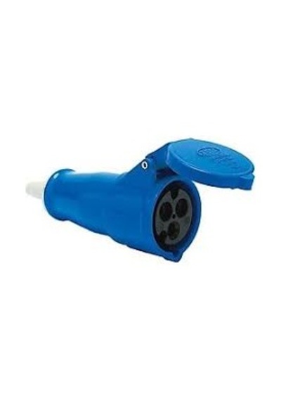 Tem 3x16 Makine Uzatma Prizi 200-250v 2p+e