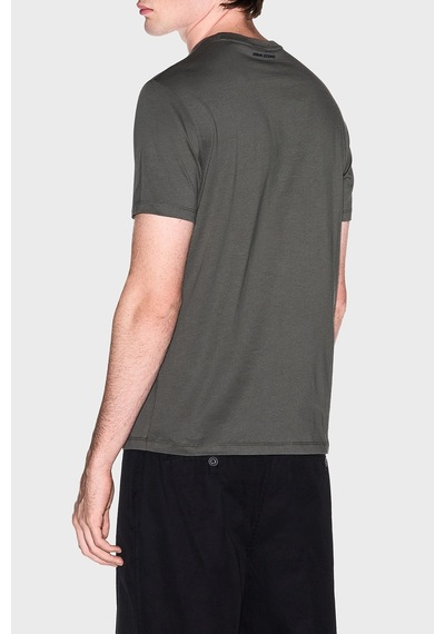 Armani Exchange Erkek T Shirt 8nztck Z8h4z M8317 Haki Haki