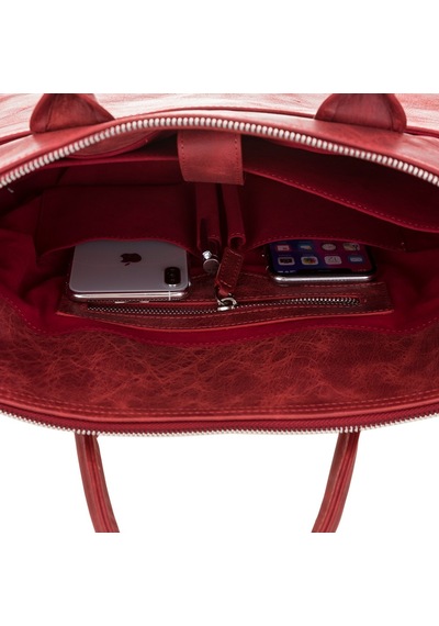 Bouletta Wizard Deri 13-14 İnç Laptop Çantası V4Ef Kırmızı
