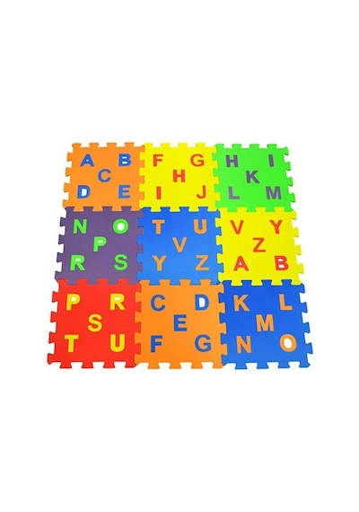 Magical Story Çocuk Oyun Karosu - Eva Puzzle Yer Matı - Alfabe