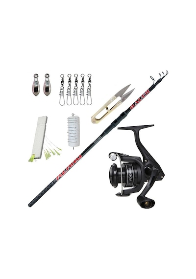 Okuma Revenger A Rv-4000a Bauer Azaro 300 Cm Olta Takımı Seti
