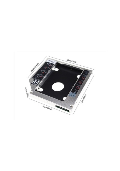Codegen Codmax Cdg-hdc-127 12.7mm Sata Siyah / Gümüş Notebook Ekstra Hdd Yuvası-208285
