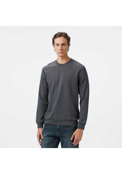 Nautica Erkek Gri Classic Fit Sweatshirtdüzk57090t