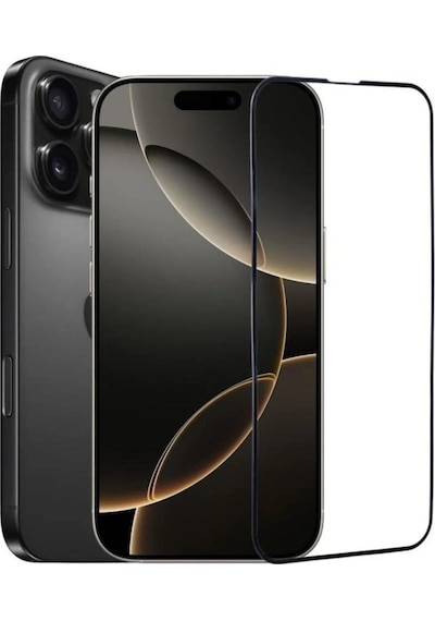 Ennar Apple Uyumlu iPhone 15 Plus Tam Kaplayan Anti Statik Kırılmaz Cam Ekran Koruyucu