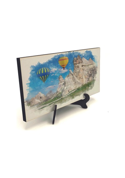 Kapadokya Baskılı Mdf Masaüstlük 10x20 690