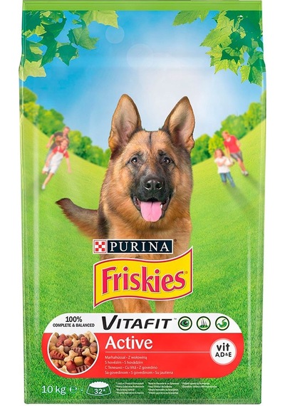 Purina Friskies Active Duot Etli Yetişkin Köpek Maması 10 KG
