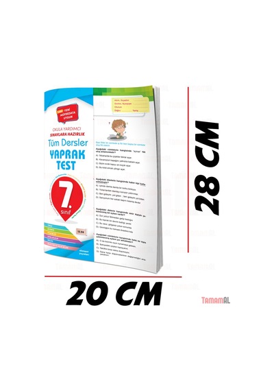 7.Sınıf Tüm Dersler Soru Bankası + Yaprak Test Set Element