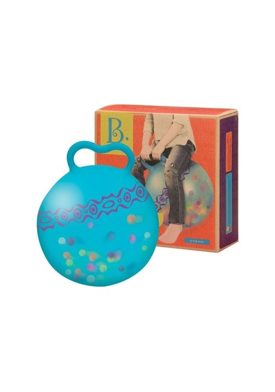 B Toys Işıklı Mavi Zıp Zıp Top