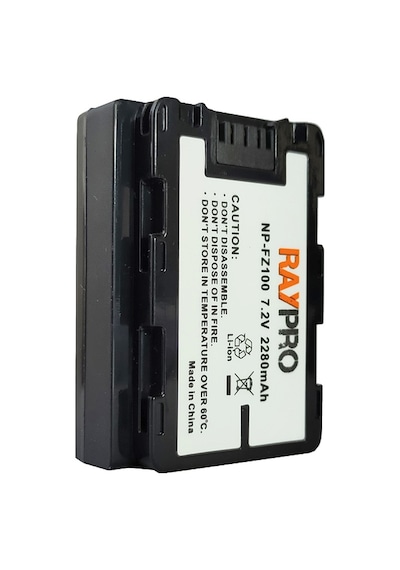 Sony A9 A7 III ve A7R III için Np-Fz100 Batarya Pil Npfz 100
