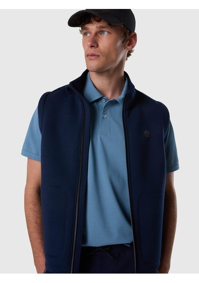 North Sails Kısa Kollu Pamuklu Erkek Polo Yaka T-shirt-33490 Açık Mavi