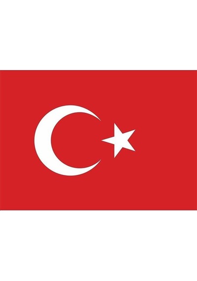 Masa Üstü Türkiye Cumhuriyeti Bayrağı 15X23Cm Masa Bayrağı