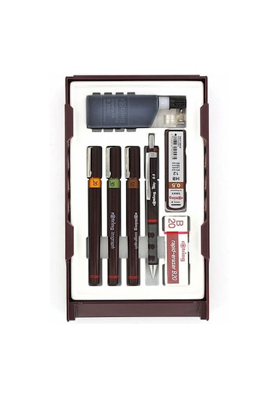 Rotring Tikky Isograph Rapido Kalemi Pergelsiz Set 0699370