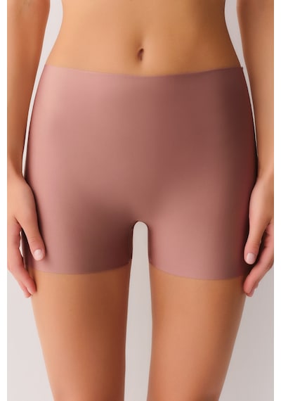 Suwen Invisible Lazer Kesim Şort Külot Sw9939272 Nude