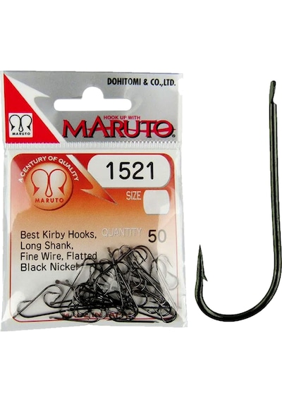 Maruto 1521 Bn Tekli Olta İğnesi 2 No 50 Adet 2 No 50 Adet