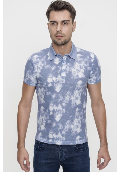 Efor Ts 798 Slim Fit Mavi Spor T-shirt Mavi