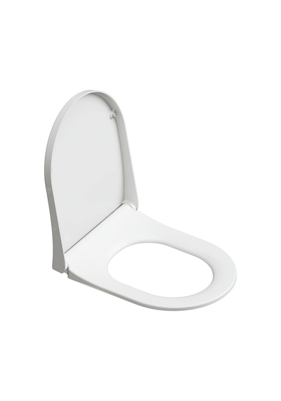 Aqua Bagno Moon Yavaş Kapanan Klozet Kapağı - Duroplast Beyaz
