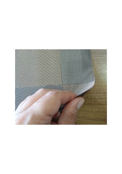 6 Kişilik Pvc Amerikan Servis Supla Seti - 30x45cm Kahverengi