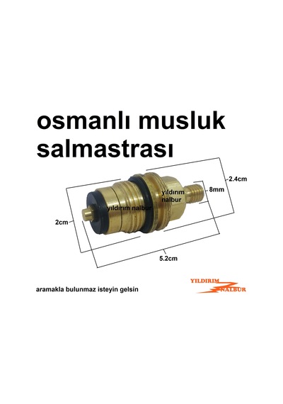 Osmanlı Musluk Salmastırası 5.2cm Osmanlı Musluk Tamir Takımı Kıs