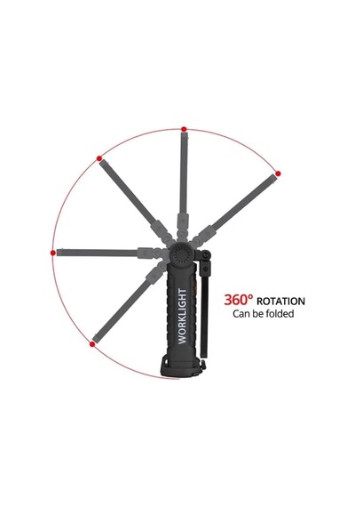 Pro Worklight Şarjlı Mıknatıslı Çalışma Lambası Diğer