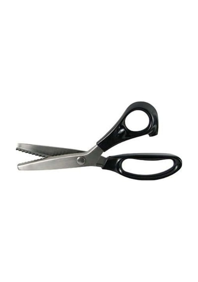 Sürfile Zikzak Makası 20cm Tırtıklı Kumaş Kenar Kesim Makası 330-7