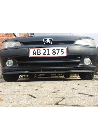 Peugeot 106 Uyumlu Çupra Ön Tampon Lipi Cupra Lip 3 Parça