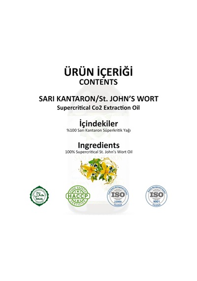 Gökçek Şifa Sarı Kantaron Süperkritik Mix Yağı 50 ML