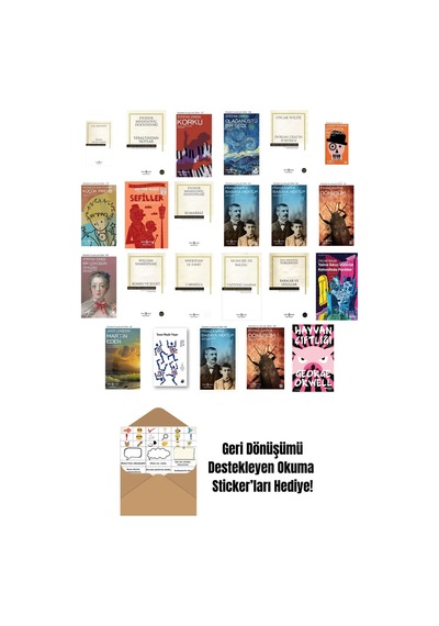 En Çok Okunan Dünya Edebiyatı Kitapları 23 Kitap Set
