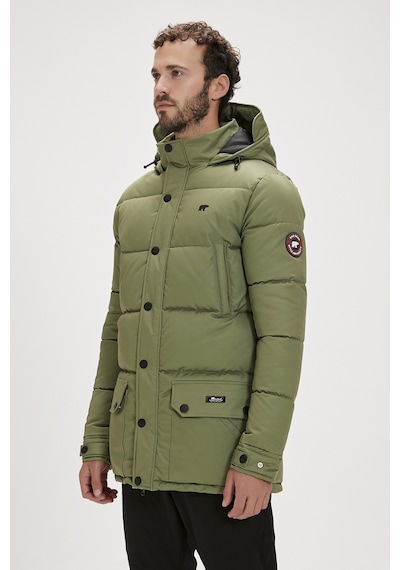 Bad Bear Colonel Puffer Thyme Yeşil Erkek Kapüşonlu Mont-soluk Yeşil