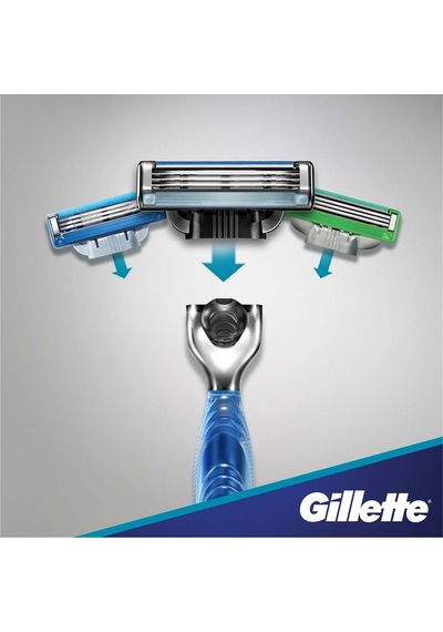 Gillette Mach 3 Start Aqua Tıraş Bıçağı + Yedek Bıçak 2'li