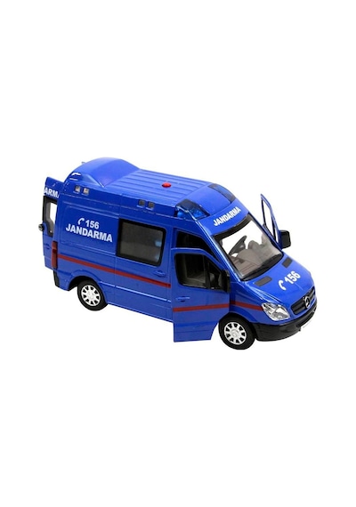 Oyuncak Jandarma Aracı Metal Çekbırak Jandarma Aracı Sesli Işıklı