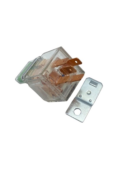 24v Röle 5 Uçlu 60 A/80 A Şeffaf Çift Platin 87a Dirençli Sigortalı