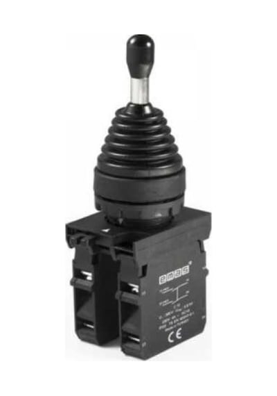 Emas Cp707dj41 Cp Serisi Plastik 2no+2no Joystick Dönüşlü 4 Pozisyonlu 22 Mm Buton
